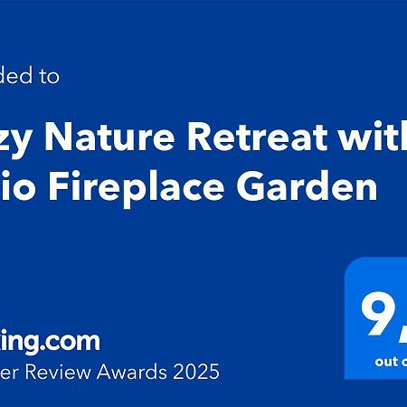 Cozy Nature Retreat With Patio Fireplace Garden Maciejowice 외부 사진