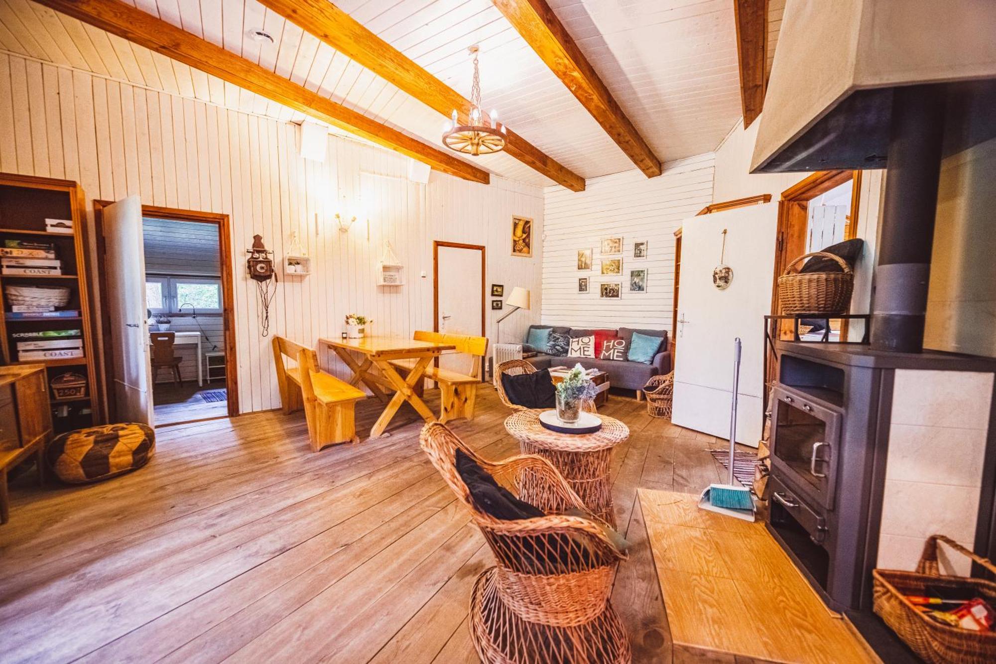 Cozy Nature Retreat With Patio Fireplace Garden Maciejowice 외부 사진