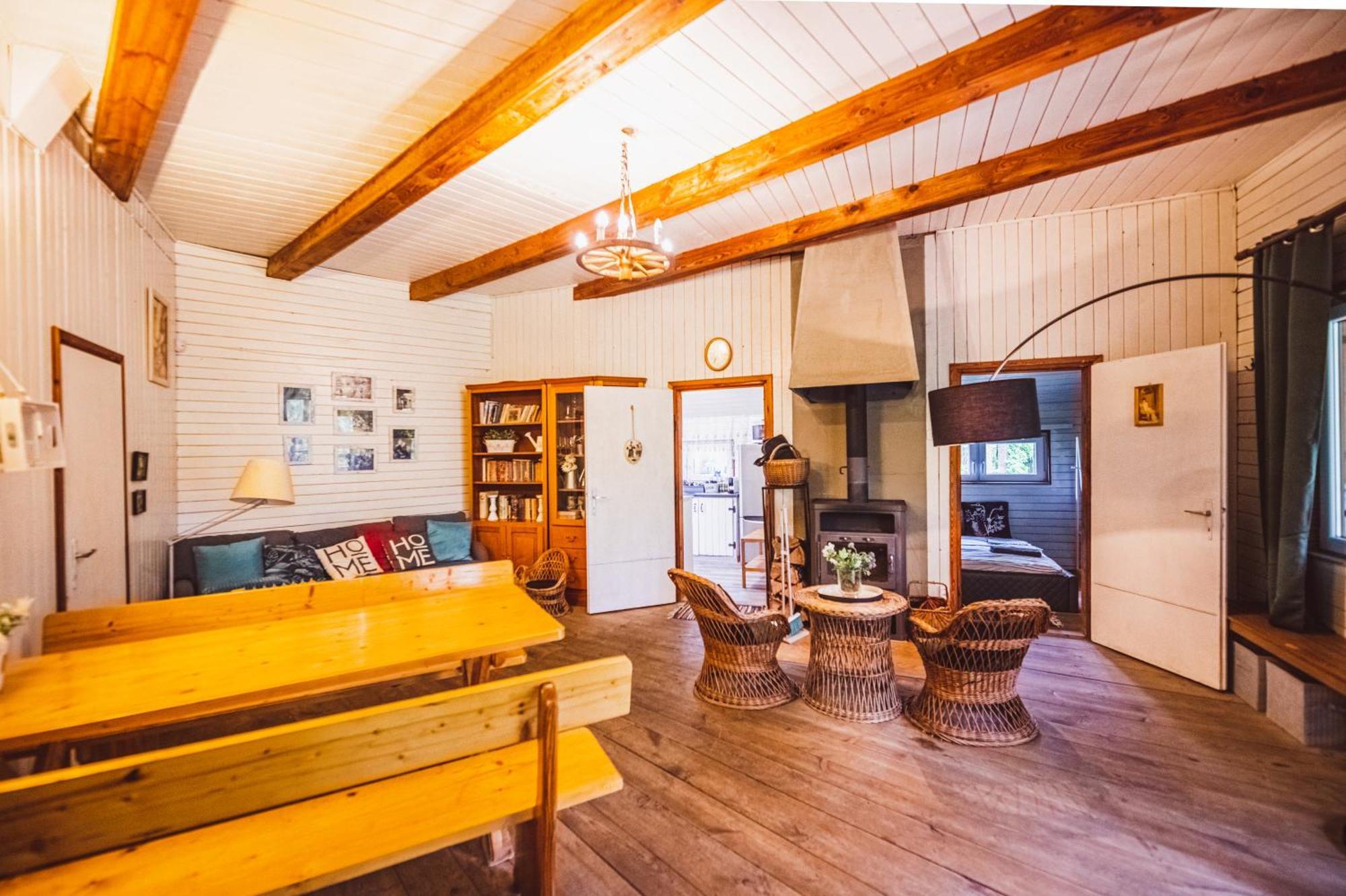 Cozy Nature Retreat With Patio Fireplace Garden Maciejowice 외부 사진